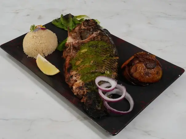 Poisson braisé