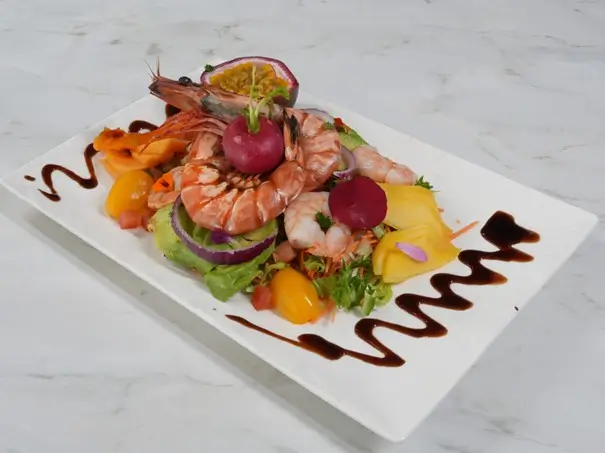 Salade de gambas